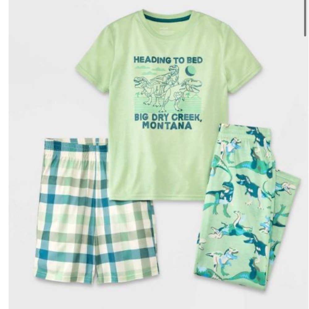 Boys' 3pc Short Sleeve Pajama Set - Cat & Jack